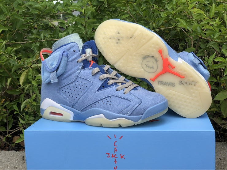 Air Jordan 6 Retro North Carolina Blue