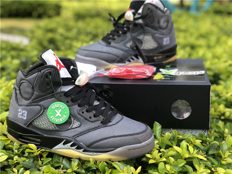 Air Jordan 5 Retro Off-White Black