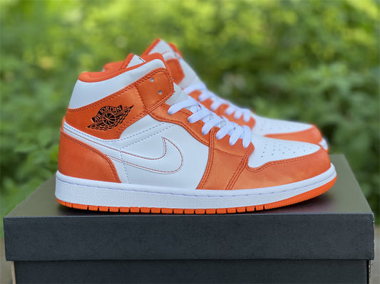 Air Jordan 1 Mid Metallic Orange