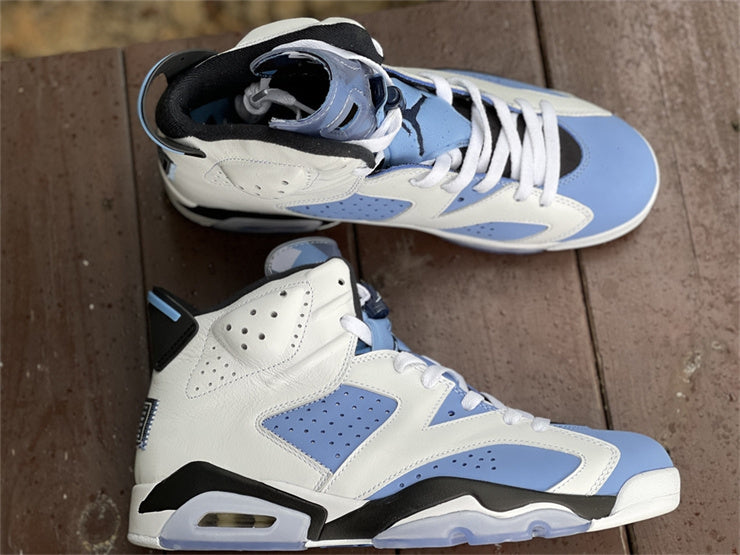 Air Jordan 6 Retro UNC White (GS)