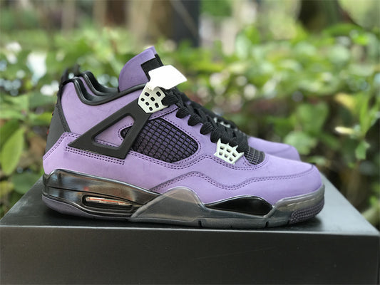 Air Jordan 4 Retro Purple  Travis Scott