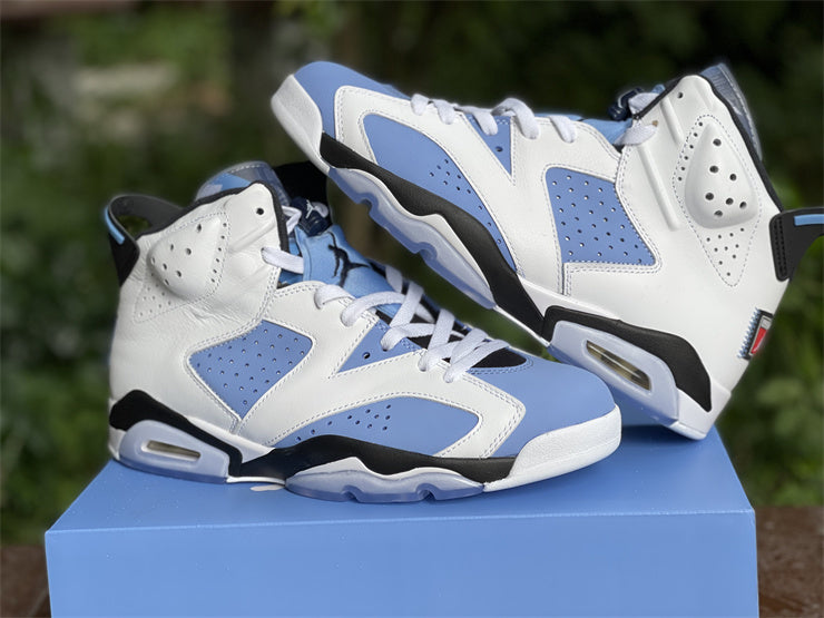 Air Jordan 6 Retro UNC White (GS)