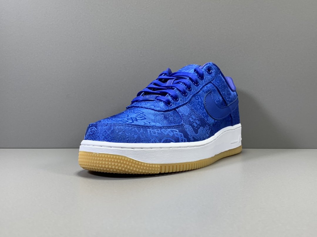 Nike Air Force 1 Low CLOT Blue Silk