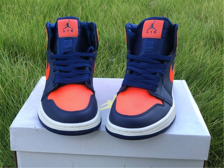 Air Jordan 1 Retro High Blue Void Turf Orange (W)