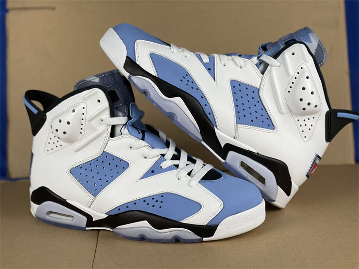 Air Jordan 6 Retro UNC White (GS)