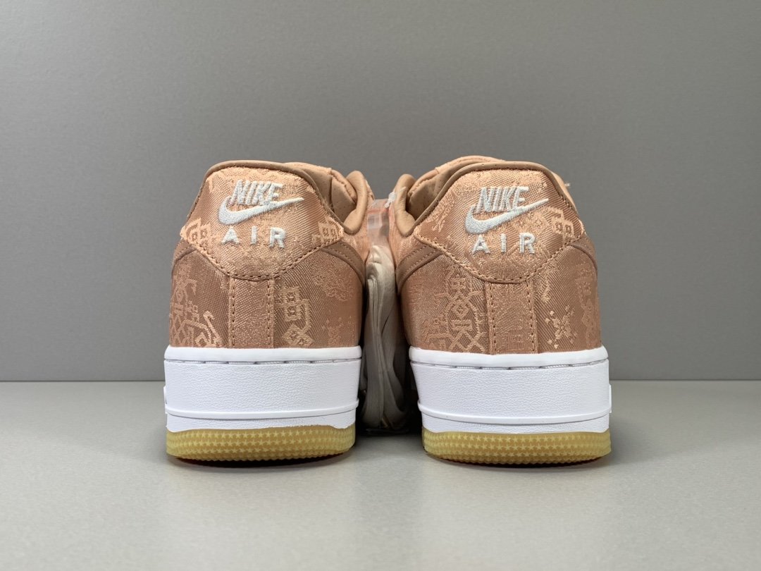 Nike Air Force 1 Low CLOT Rose Gold Silk