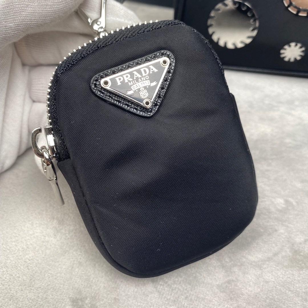Hobo Tessuto Shoulder Bag Mini Black