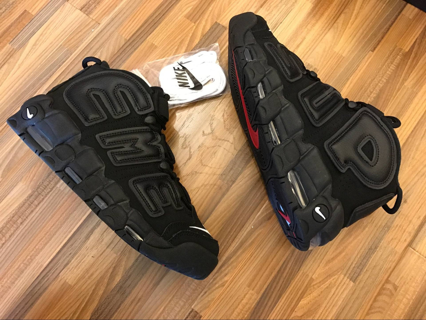 Nike Air More Uptempo Supreme Suptempo Black