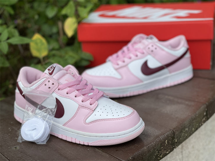 Nike Dunk Low Pink Foam Red White (GS)