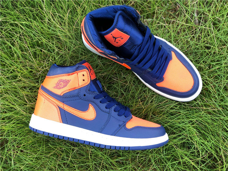 Air Jordan 1 Retro High Blue Void Turf Orange (W)