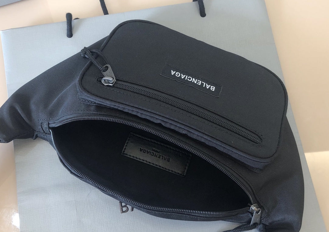 Canvas embroidered Fanny pack