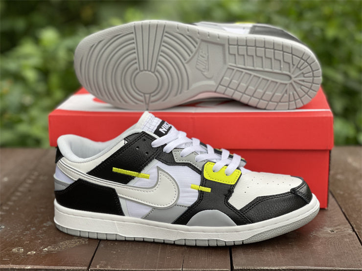 Nike Dunk Low Scrap Wolf Grey Light Lemon Twist