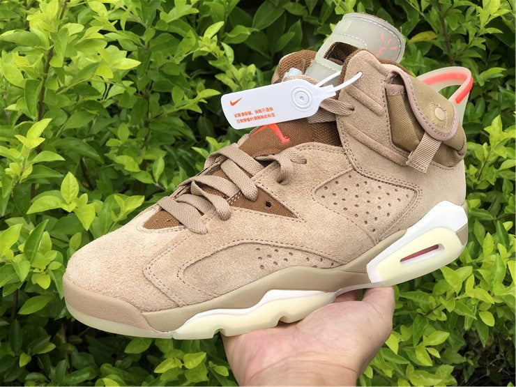 Air Jordan 6 Retro Travis Scott British Khaki