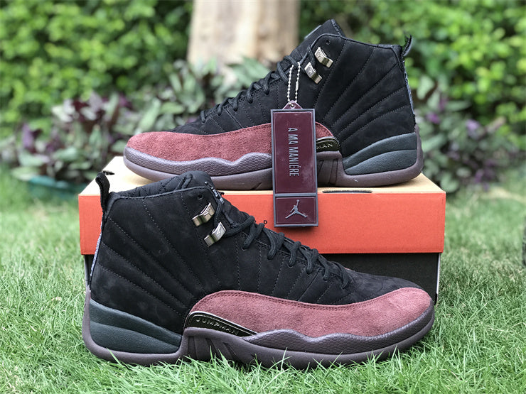 Air Jordan 12  Retro SP A Ma Maniére Black (W)