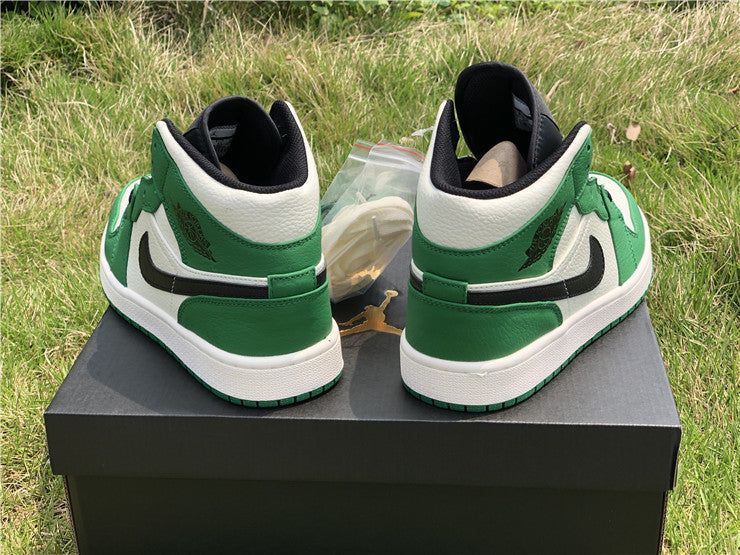 Air Jordan 1 Mid Pine Green