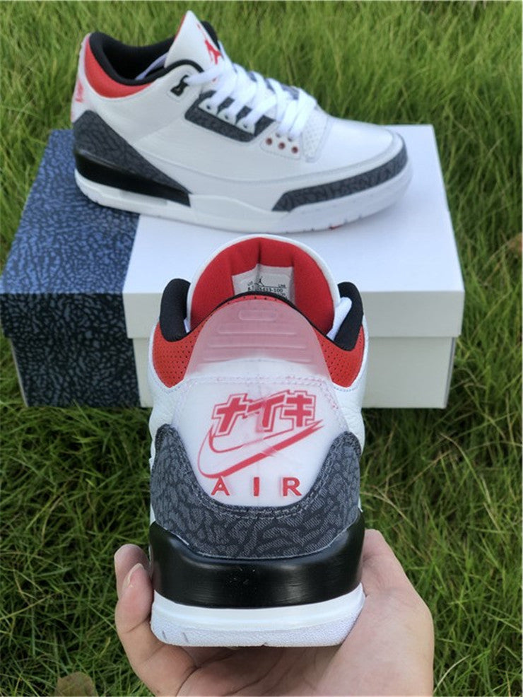 Air Jordan 3 Retro SE-T CO JP Fire Red Denim CZ6433-100