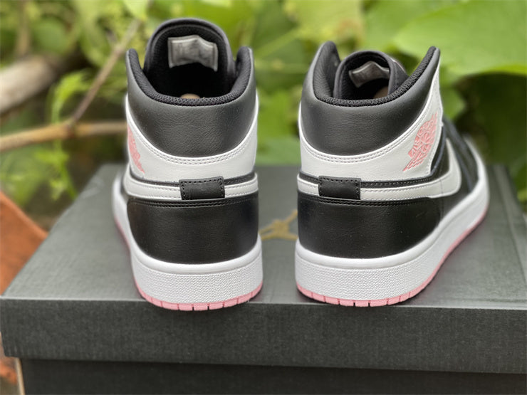 Air Jordan 1 Mid  Arctic Pink Black (GS)