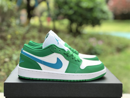 Air Jordan 1 Low Lucky Green Aquatone (Women's)