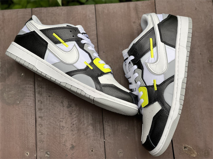 Nike Dunk Low Scrap Wolf Grey Light Lemon Twist