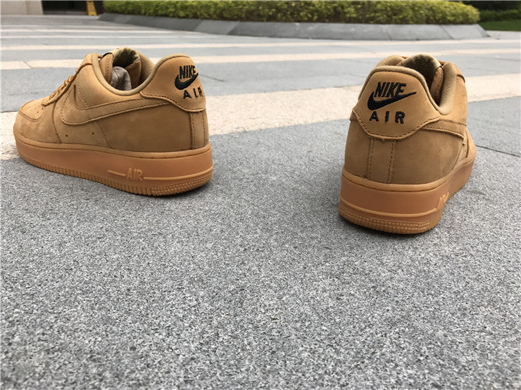 Nike Air Force 1 Low GS Wheat Flax 8 Leather