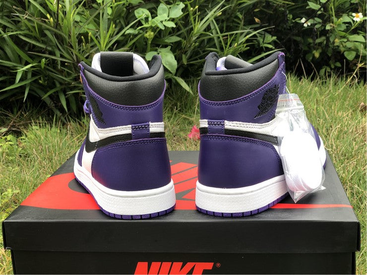 Air Jordan 1 Retro High Court Purple White