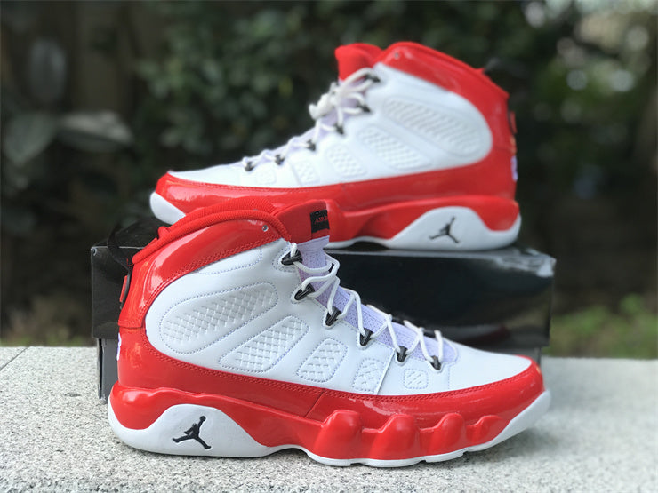 Air Jordan 9 Retro White Gym Red