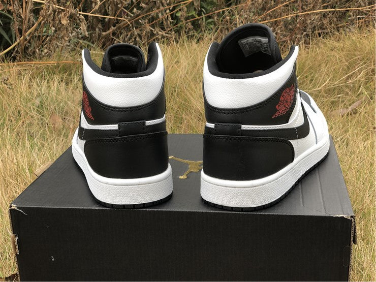 Air Jordan 1 Mid Reverse Black Toe (W)