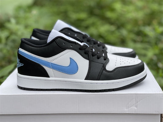 Air Jordan 1 Low Black University Blue White (W)