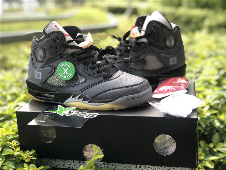 Air Jordan 5 Retro Off-White Black