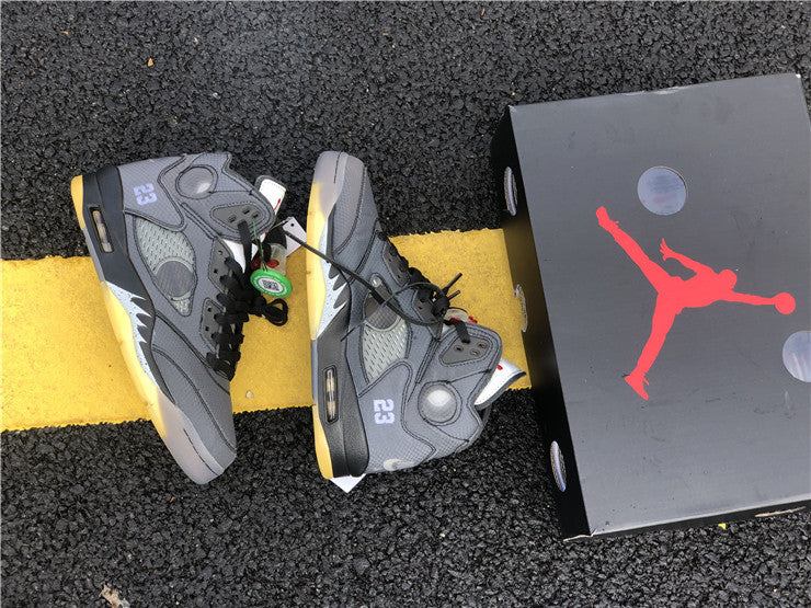 Air Jordan 5 Retro Off-White Black