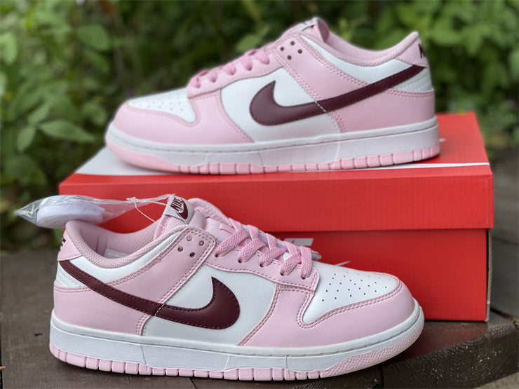 Nike Dunk Low Pink Foam Red White (GS)