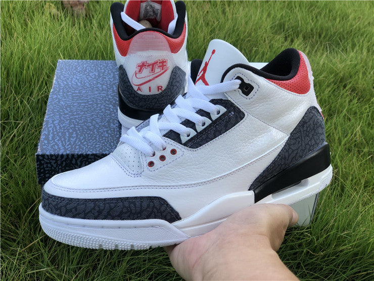 Air Jordan 3 Retro SE-T CO JP Fire Red Denim CZ6433-100