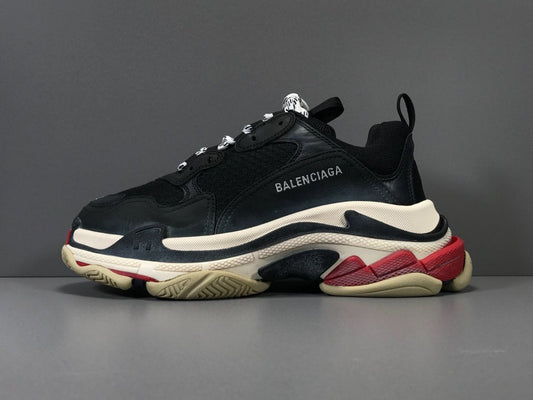 Balenciaga Triple S Black White Red (2018 Reissue)