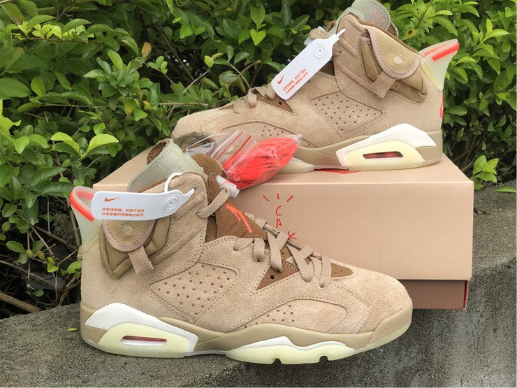 Air Jordan 6 Retro Travis Scott British Khaki