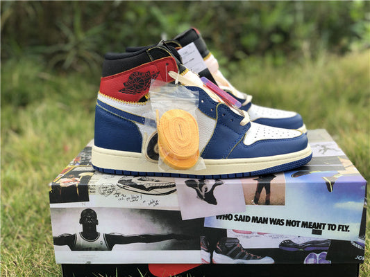 Air Jordan 1 Retro High Union Los Angeles Blue Toe