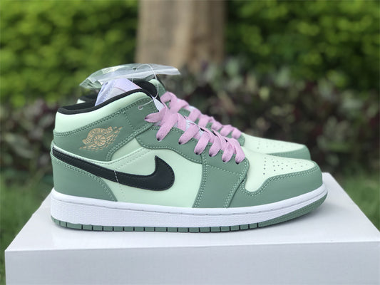 Air Jordan 1  Mid Dutch Green (W)