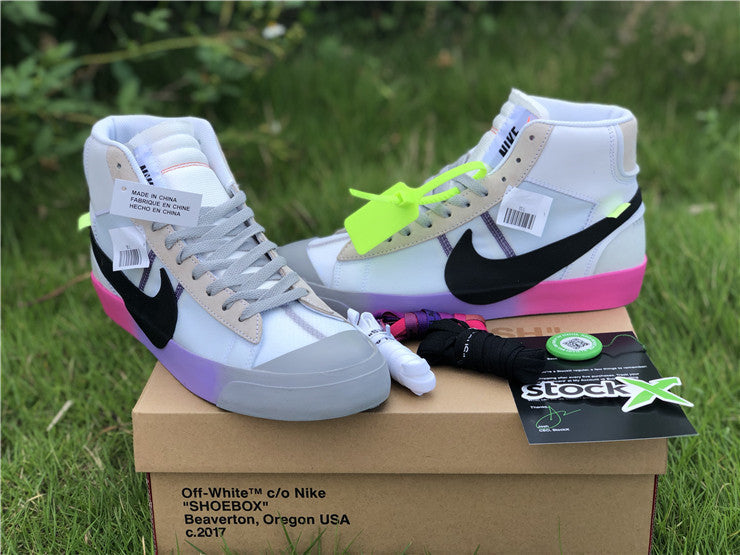 Nike Mid Off-White Wolf Grey Serena Queen