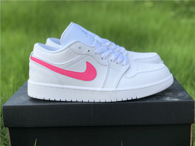 Air Jordan 1 Low White Neon (GS)