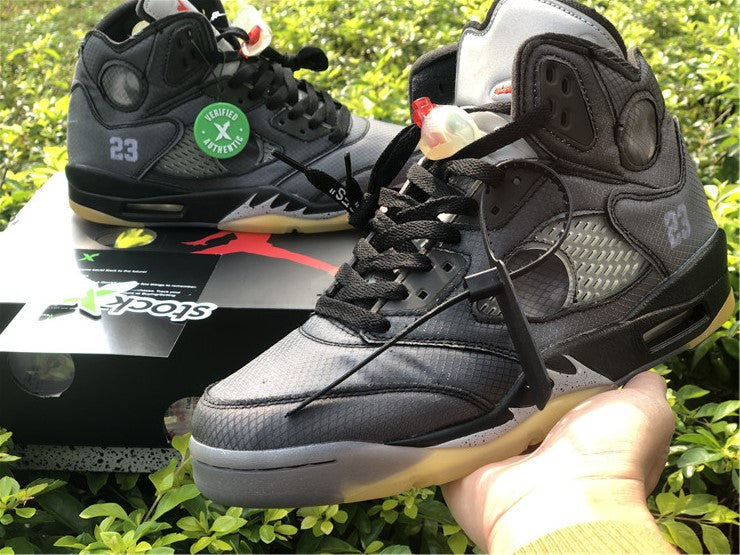 Air Jordan 5 Retro Off-White Black