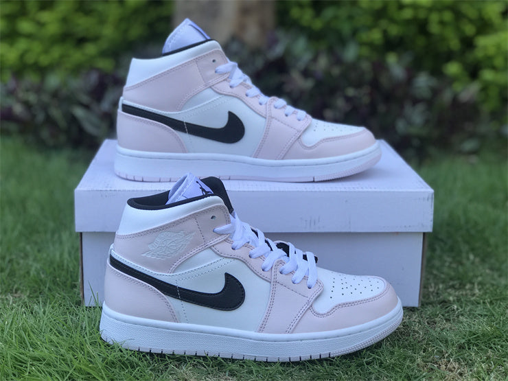 Air Jordan 1  Mid Barely Rose (W)