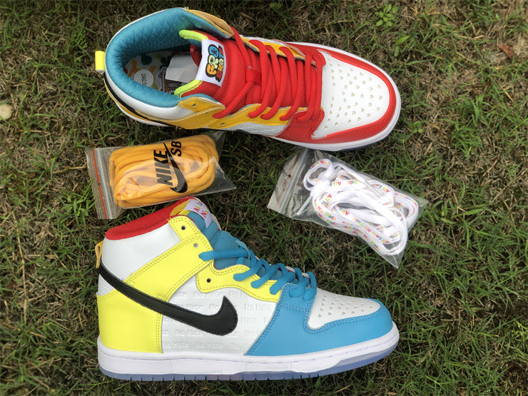 Nike SB Dunk High x Fro skate  All Love No Hate