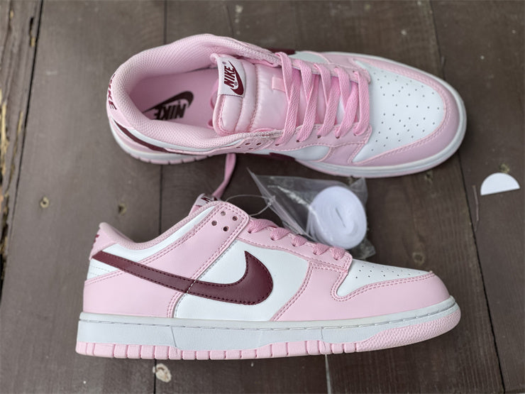 Nike Dunk Low Pink Foam Red White (GS)