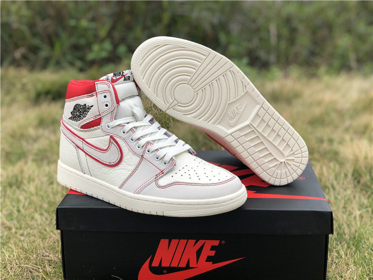 Air Jordan 1 Retro High Phantom Gym Red