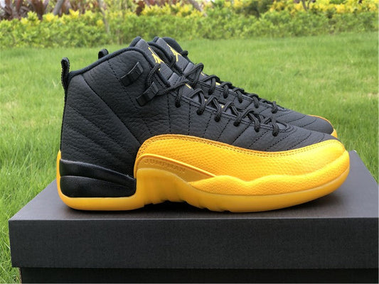 Air Jordan 12 Retro Black University Gold