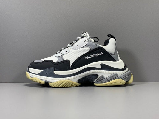 Balenciaga Triple S Black White