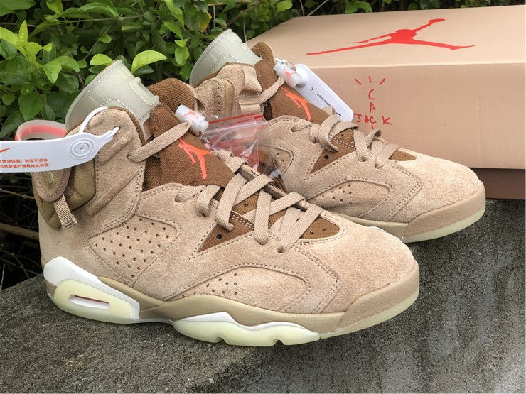 Air Jordan 6 Retro Travis Scott British Khaki