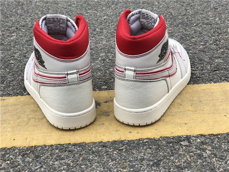 Air Jordan 1 Retro High Phantom Gym Red