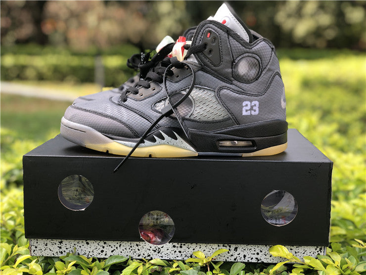 Air Jordan 5 Retro Off-White Black