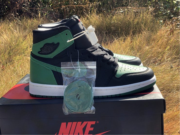 Air Jordan 1 Retro High Pine Green Black