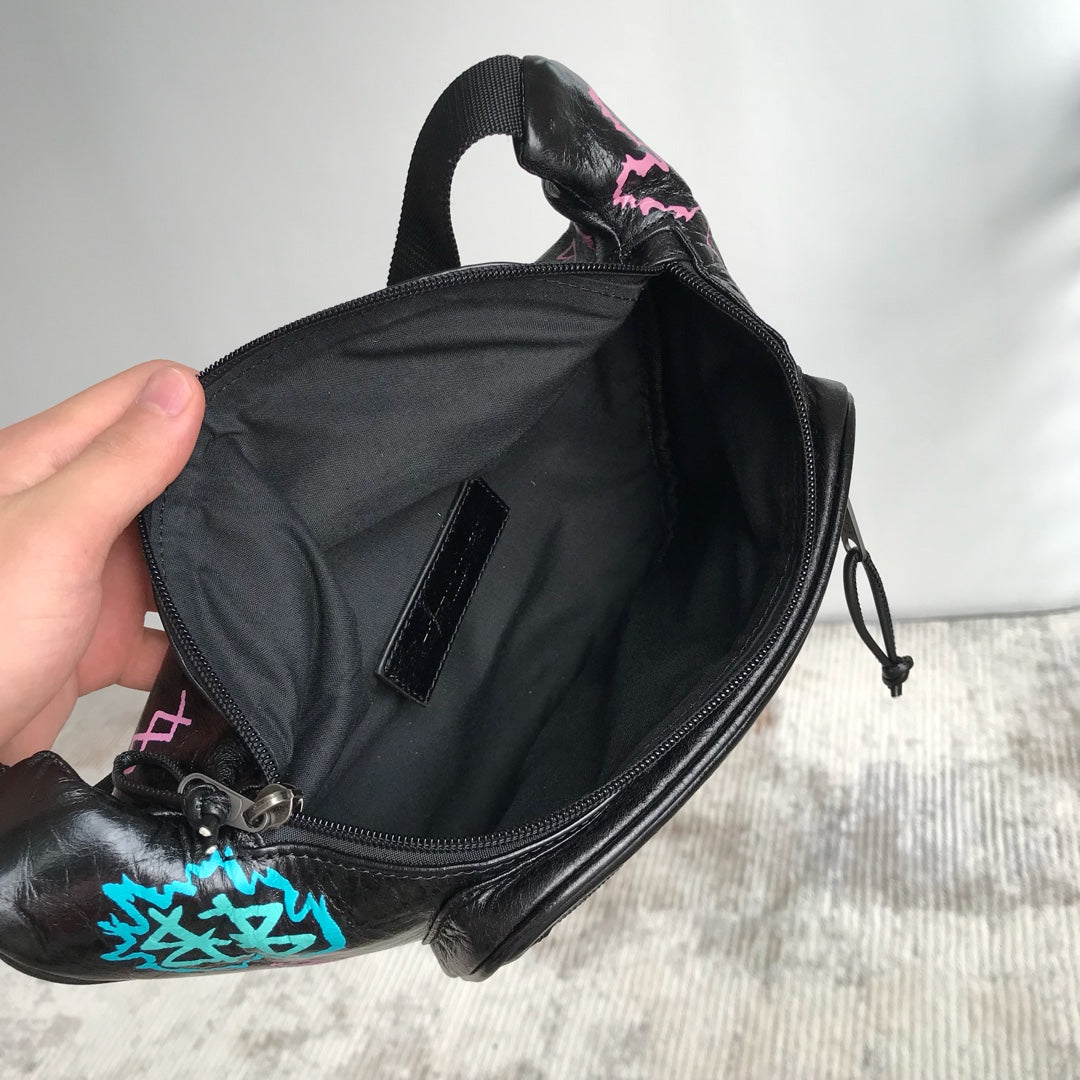 Leather Rope Shoulder Bag Crossbody bag